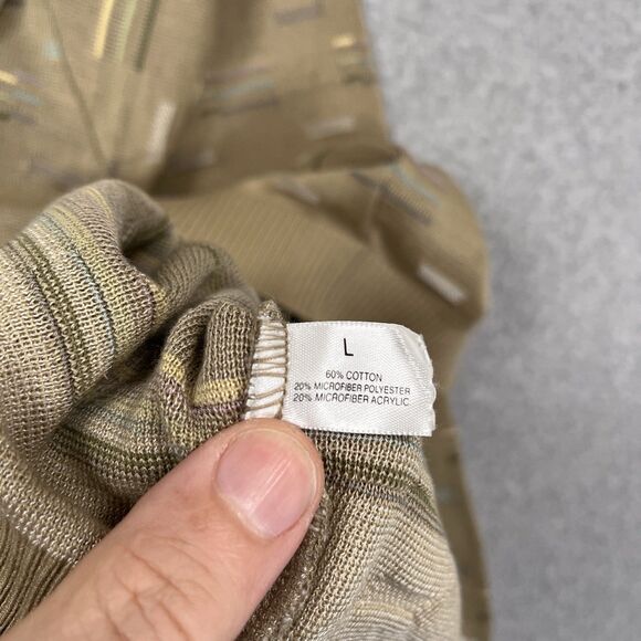 Vintage St Croix Knits Mark Pasch Sweater Sz Large L 90s Grandpa Hip Hop Relaxed - Picture 11 of 12